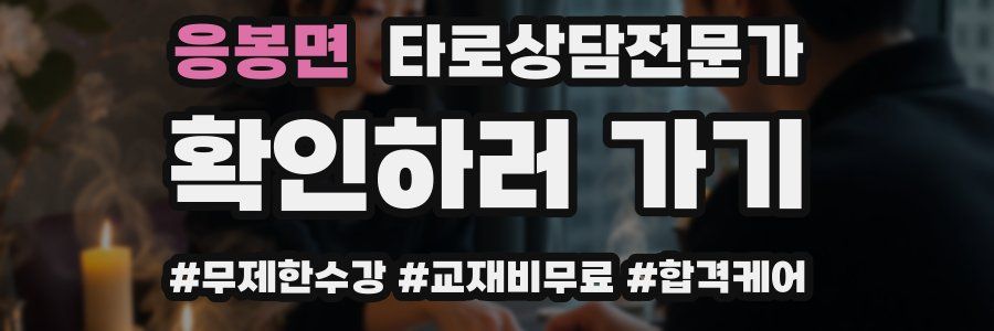 응봉면 타로상담전문가 자격증