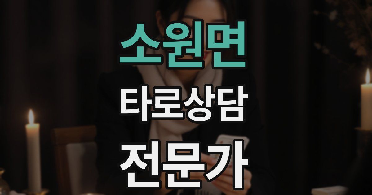소원면 타로상담전문가 자격증