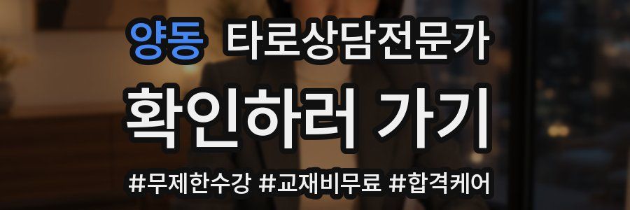 양동 타로상담전문가 자격증