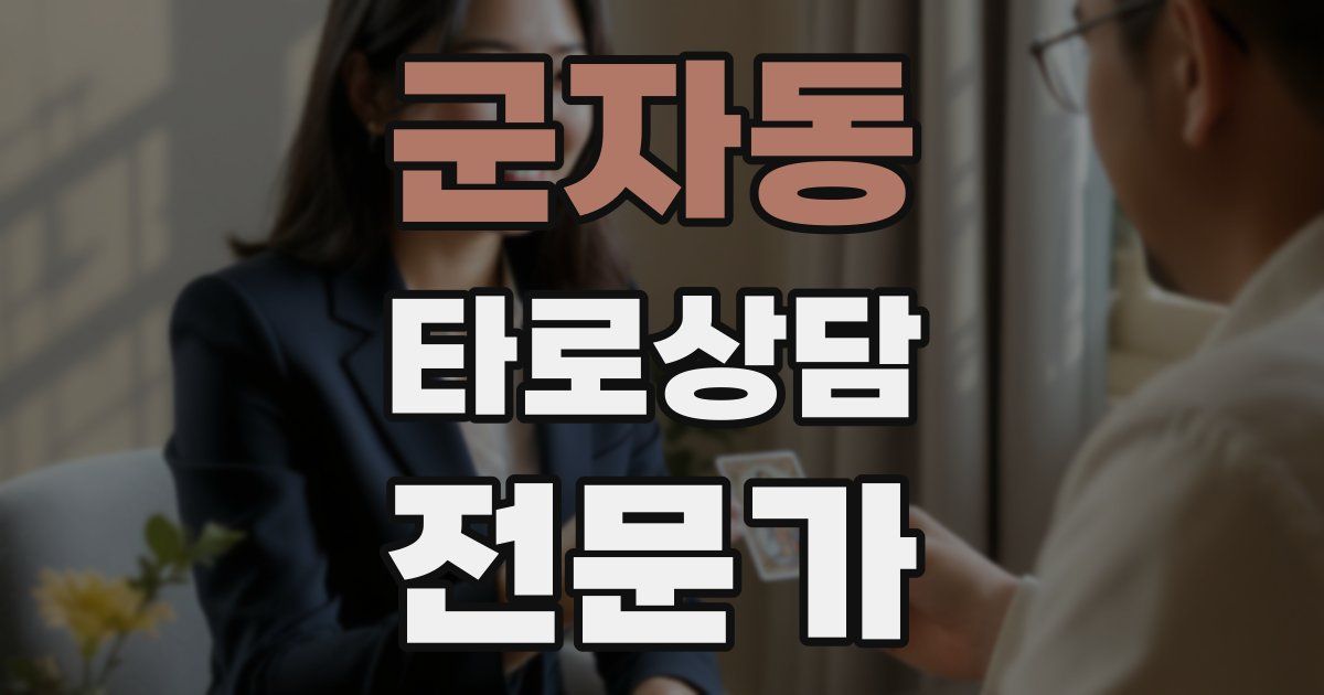 군자동 타로상담전문가 자격증