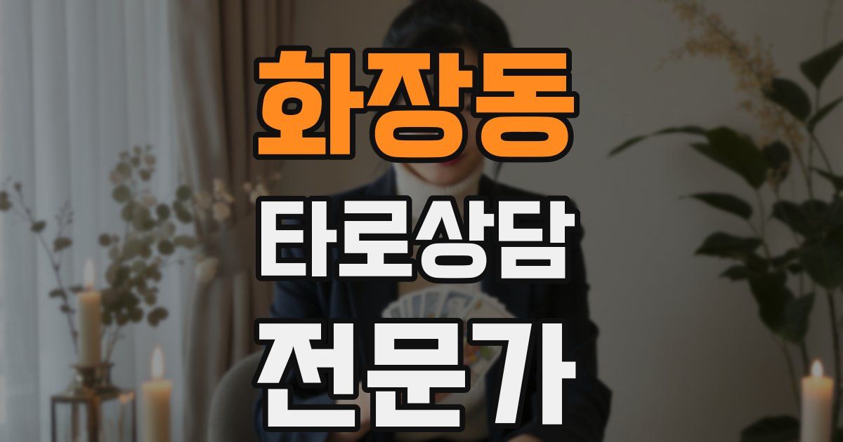 화장동 타로상담전문가 자격증