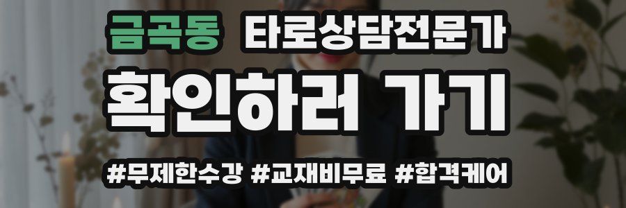 금곡동 타로상담전문가 자격증
