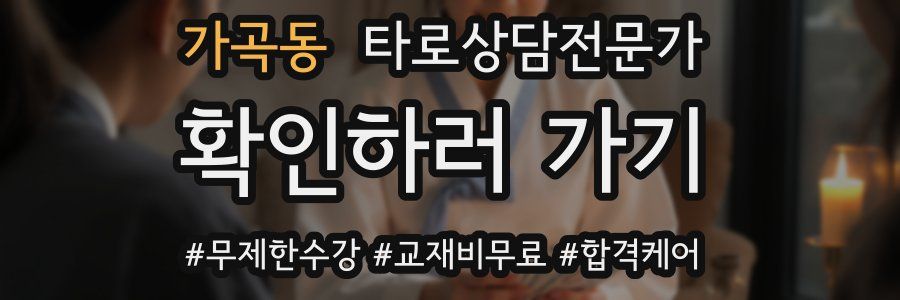 가곡동 타로상담전문가 자격증