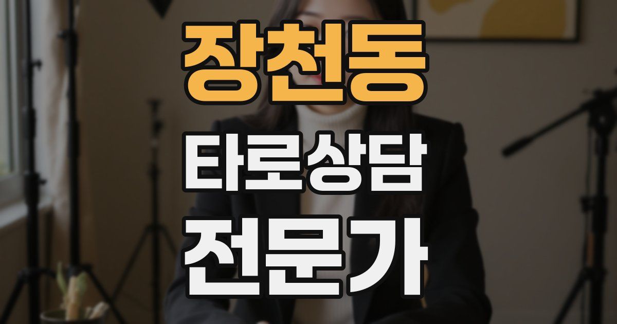 장천동 타로상담전문가 자격증