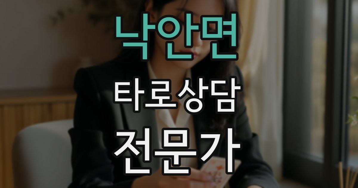 낙안면 타로상담전문가 자격증