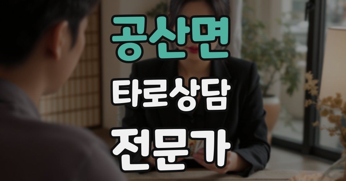 공산면 타로상담전문가 자격증