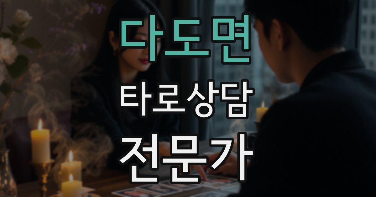 다도면 타로상담전문가 자격증