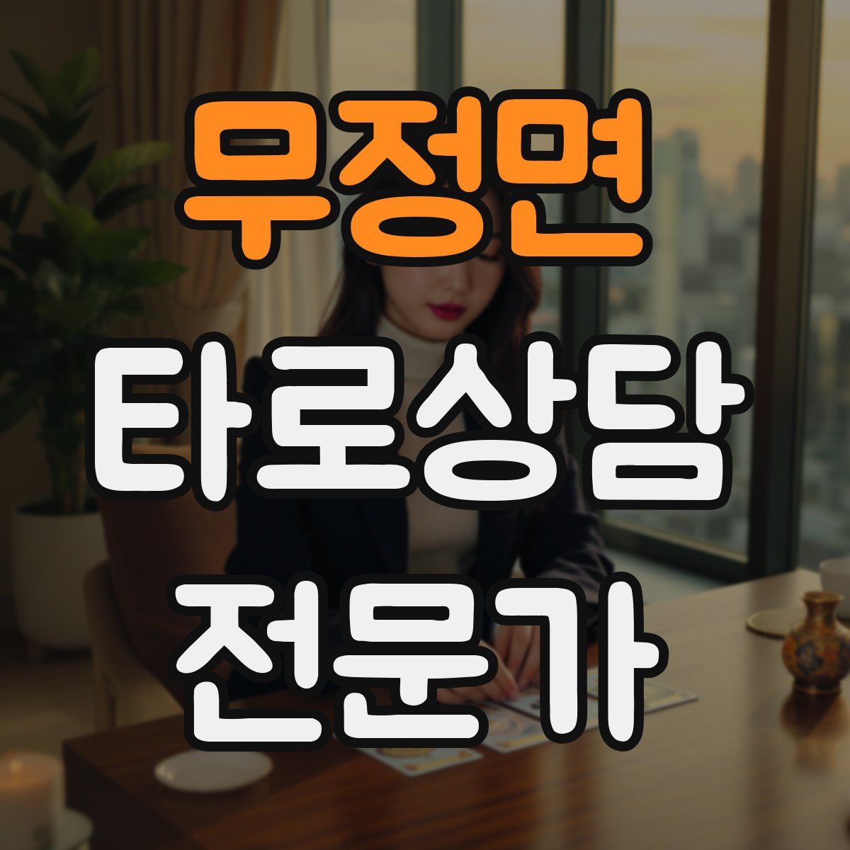 무정면 타로상담전문가 자격증