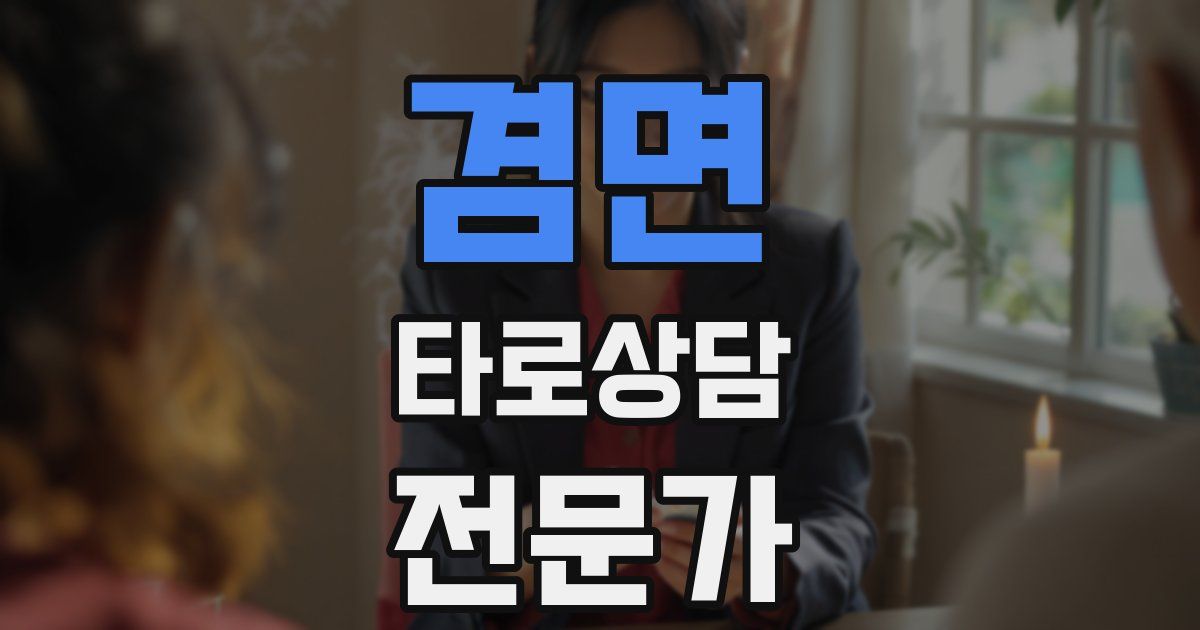 겸면 타로상담전문가 자격증