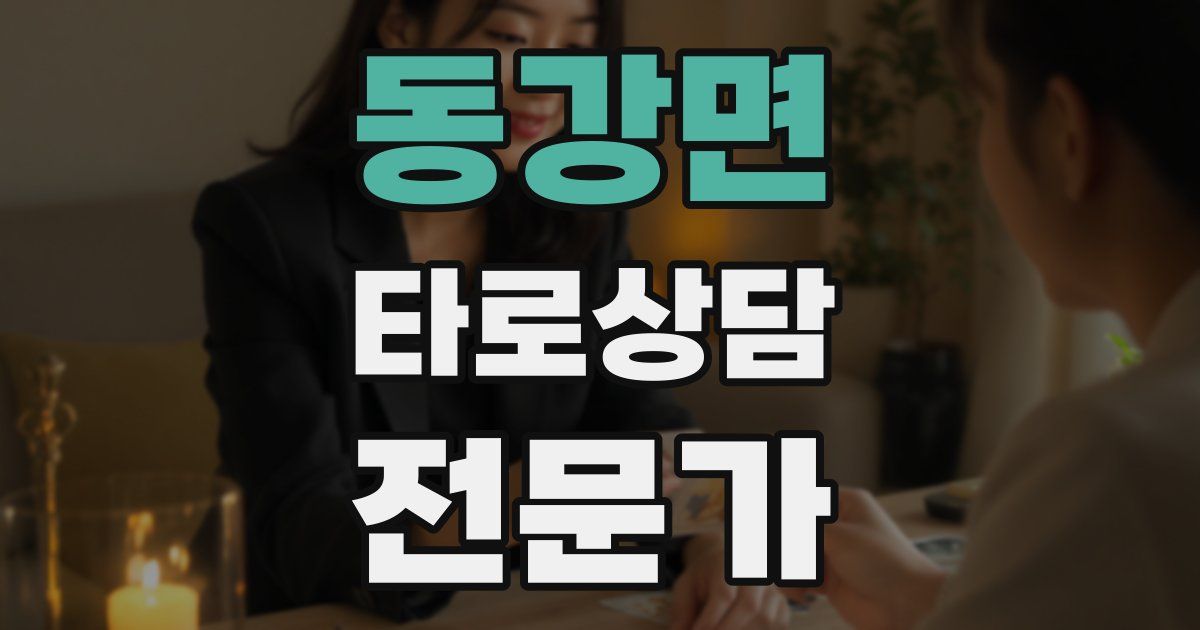 동강면 타로상담전문가 자격증