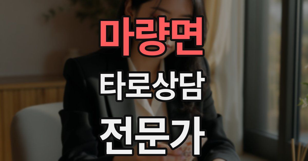 마량면 타로상담전문가 자격증