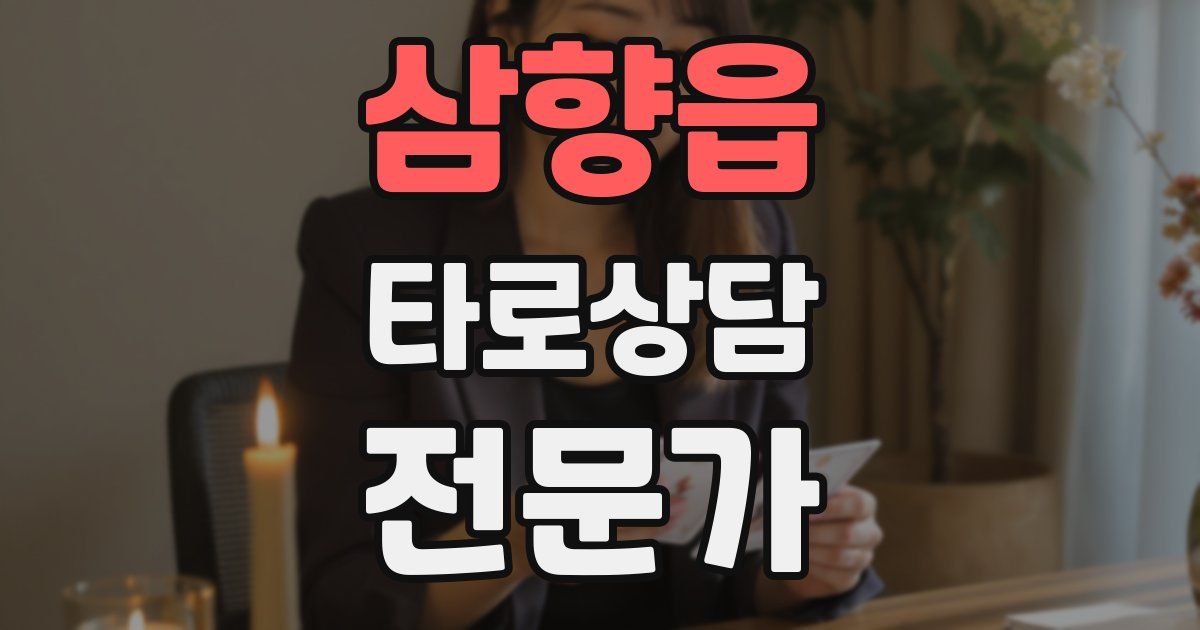 삼향읍 타로상담전문가 자격증