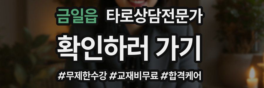 금일읍 타로상담전문가 자격증