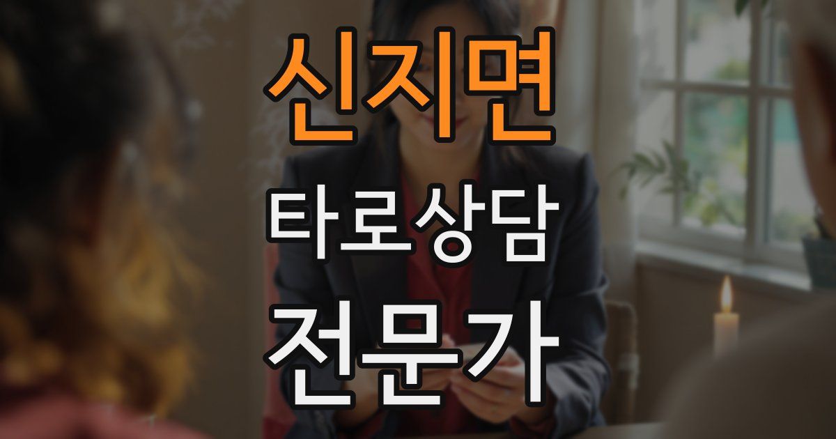 신지면 타로상담전문가 자격증