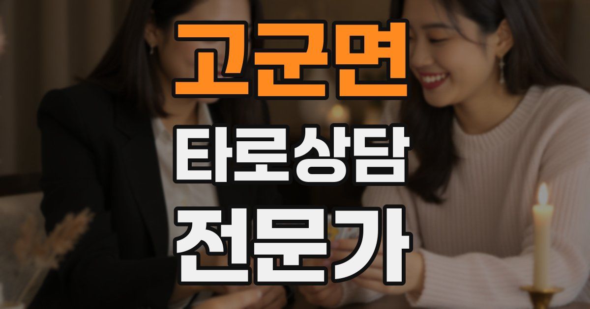 고군면 타로상담전문가 자격증