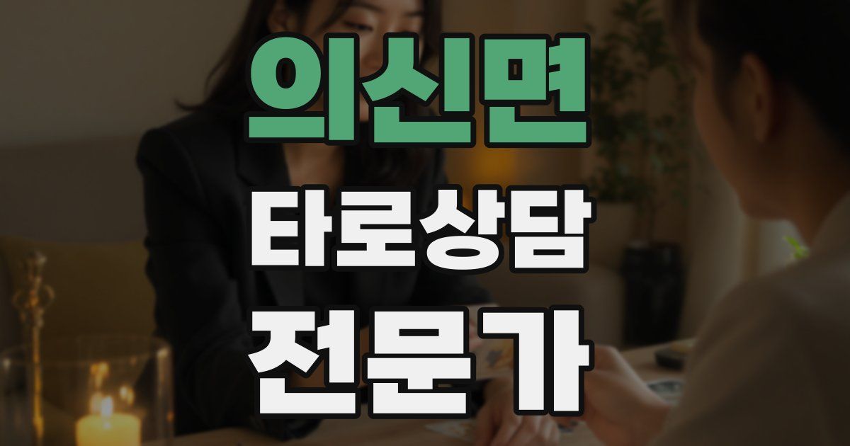 의신면 타로상담전문가 자격증