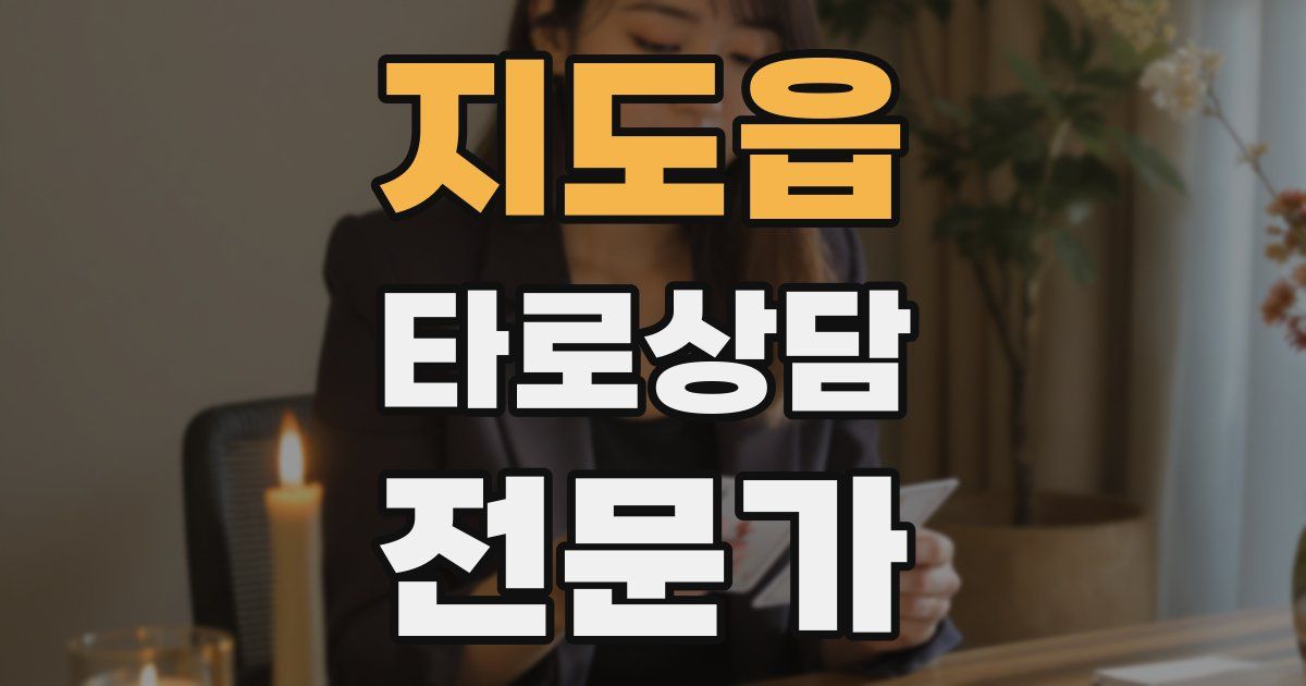 지도읍 타로상담전문가 자격증