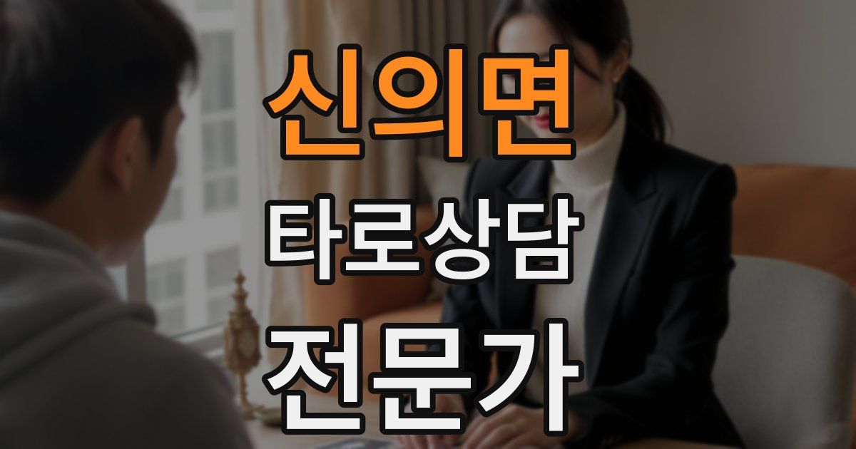 신의면 타로상담전문가 자격증