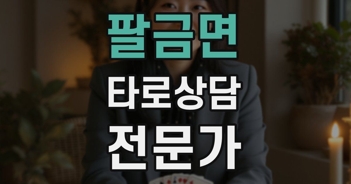 팔금면 타로상담전문가 자격증