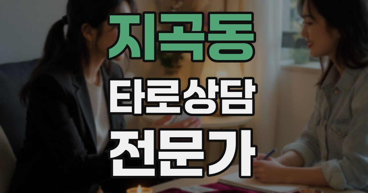 지곡동 타로상담전문가 자격증