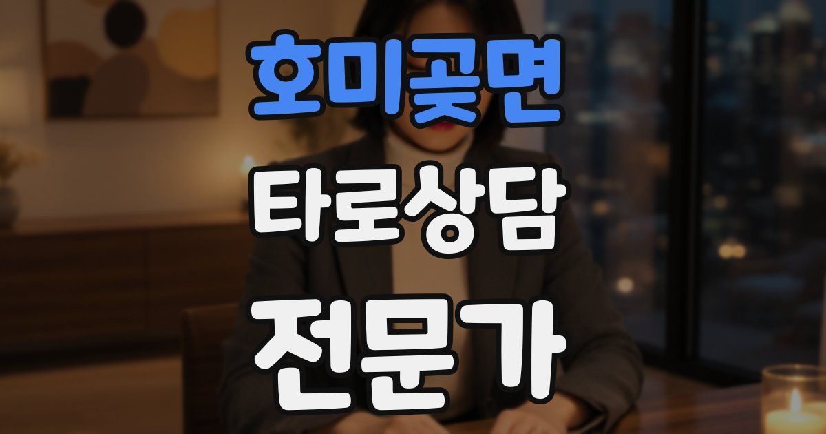 호미곶면 타로상담전문가 자격증