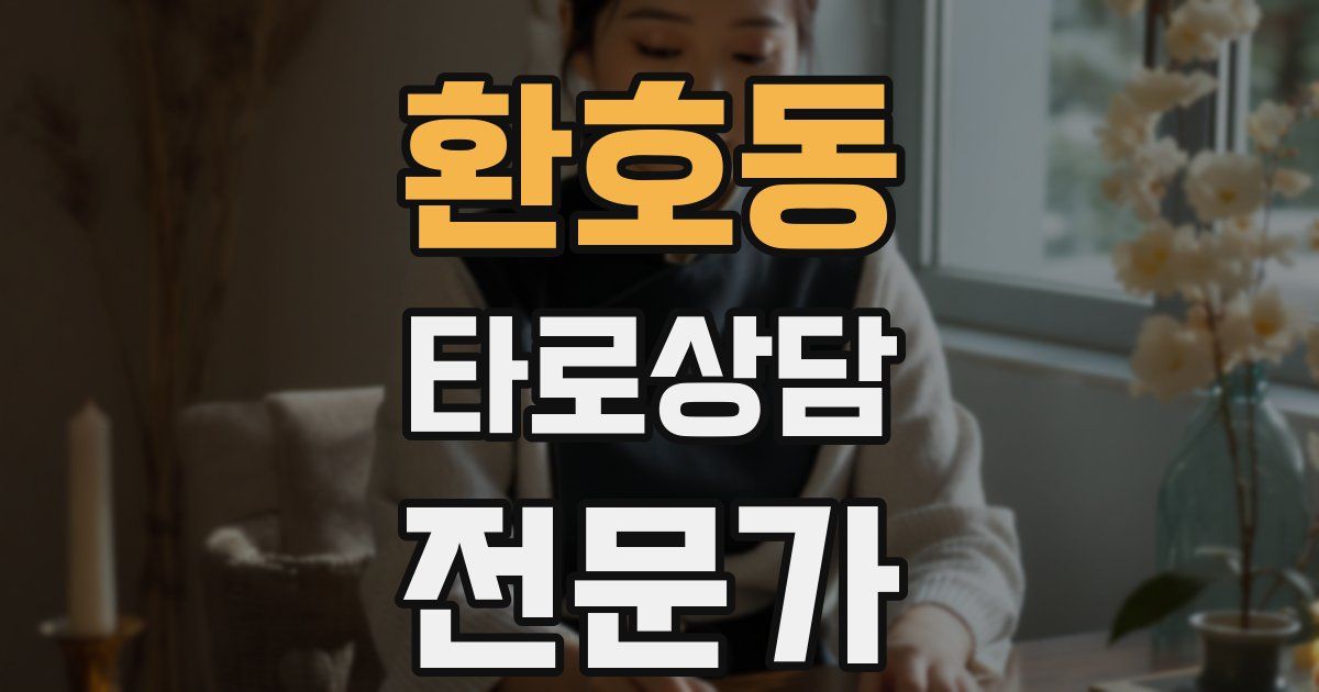 환호동 타로상담전문가 자격증