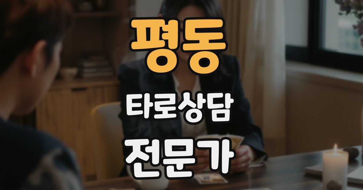 평동 타로상담전문가 자격증