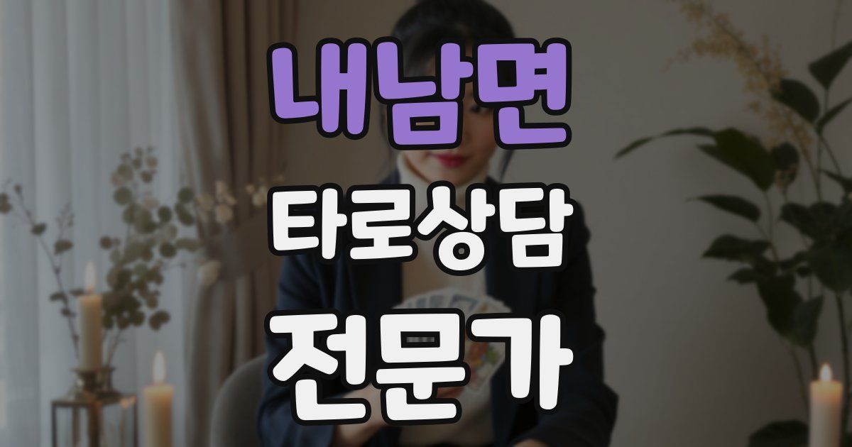 내남면 타로상담전문가 자격증