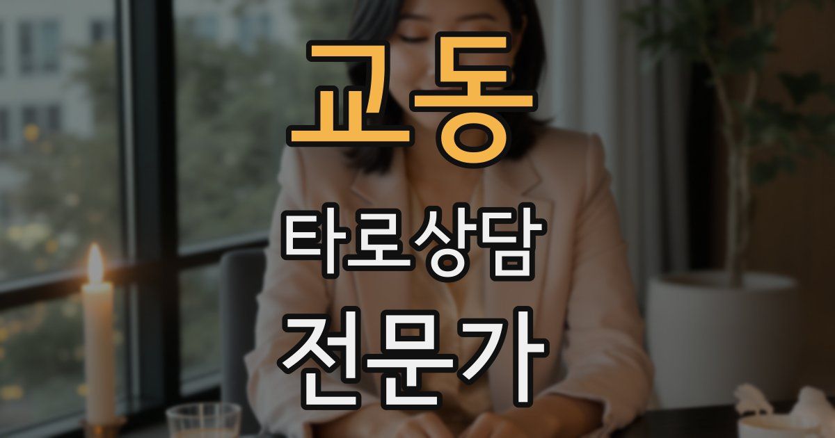 교동 타로상담전문가 자격증