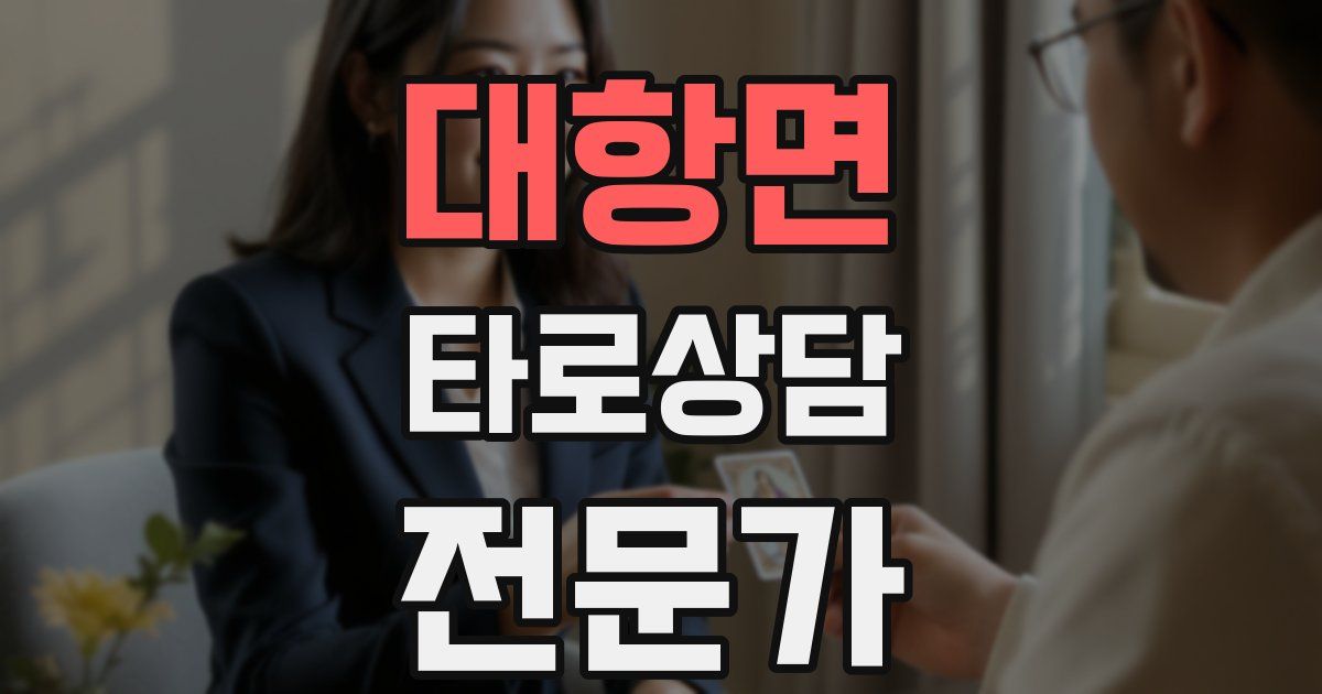 대항면 타로상담전문가 자격증
