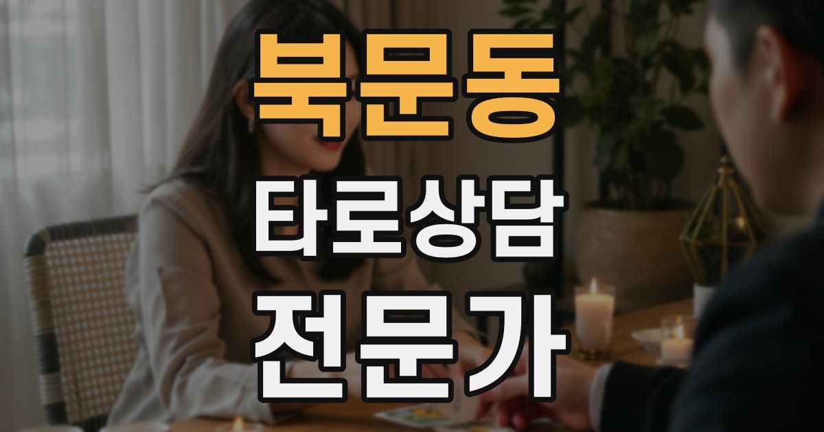 북문동 타로상담전문가 자격증