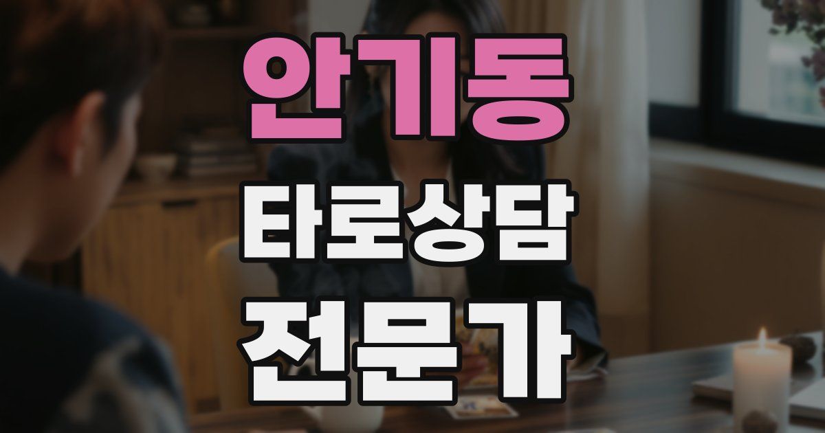 안기동 타로상담전문가 자격증