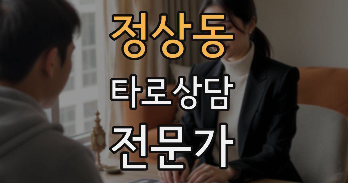 정상동 타로상담전문가 자격증