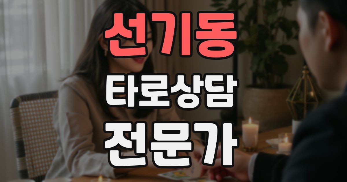 선기동 타로상담전문가 자격증