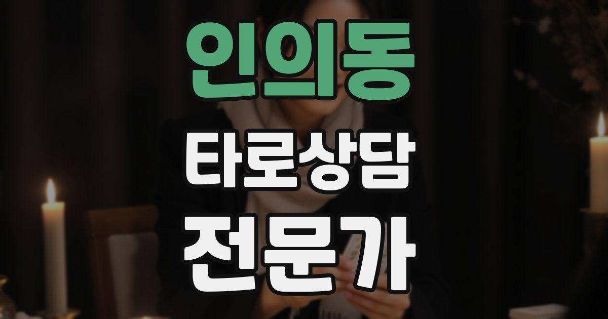 인의동 타로상담전문가 자격증