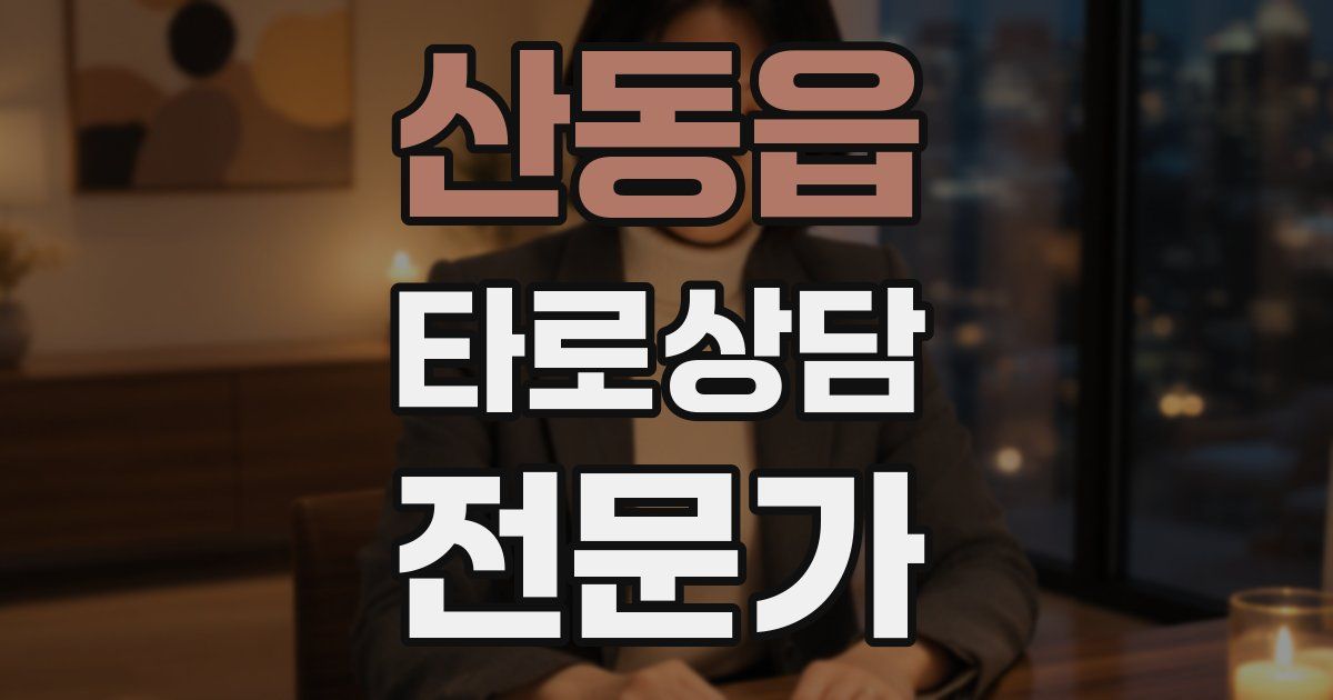 산동읍 타로상담전문가 자격증