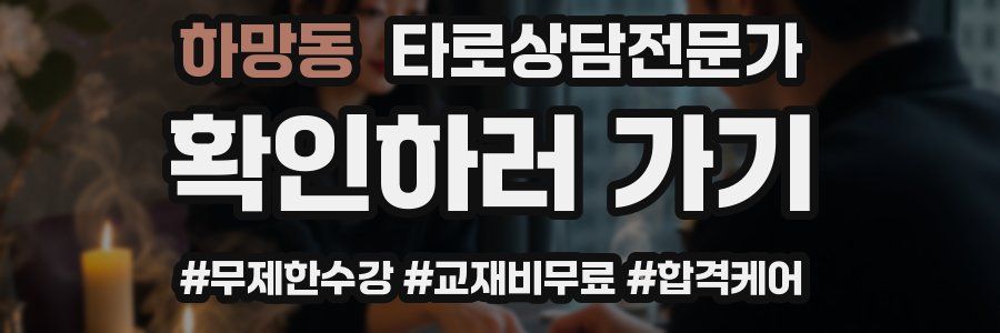 하망동 타로상담전문가 자격증