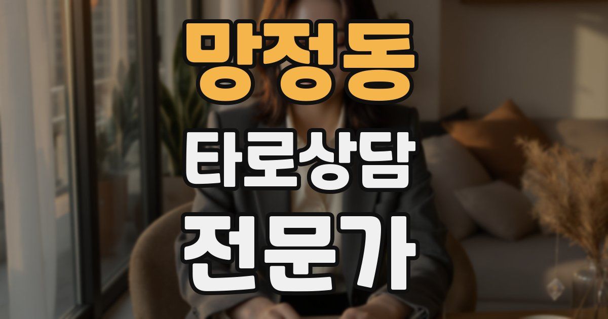 망정동 타로상담전문가 자격증