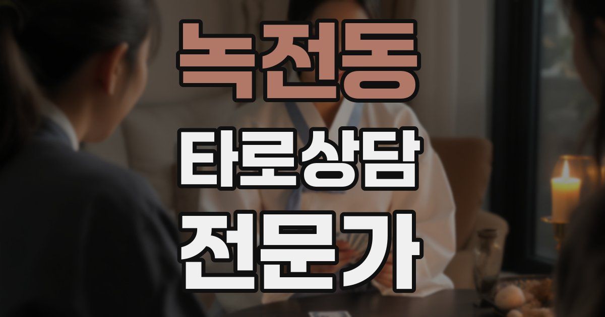 녹전동 타로상담전문가 자격증