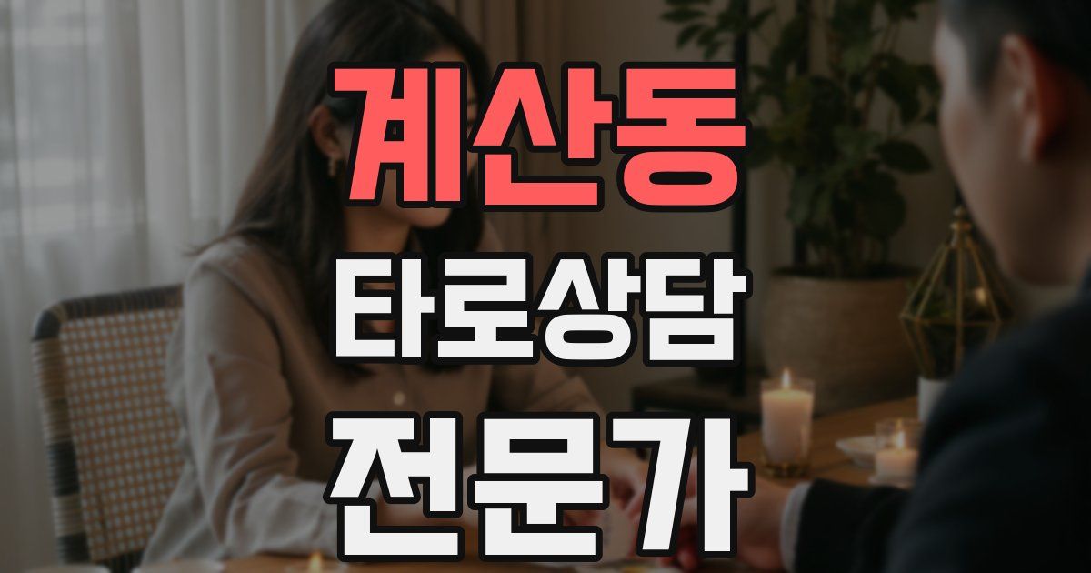계산동 타로상담전문가 자격증