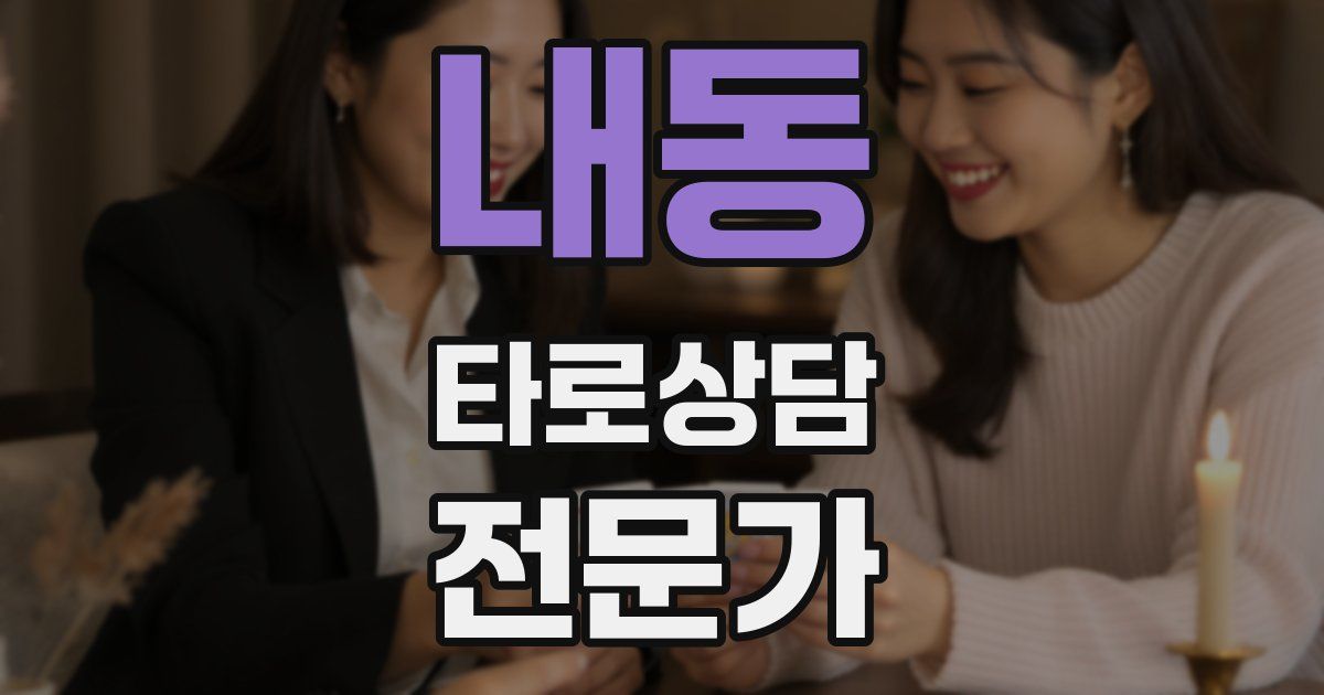 내동 타로상담전문가 자격증