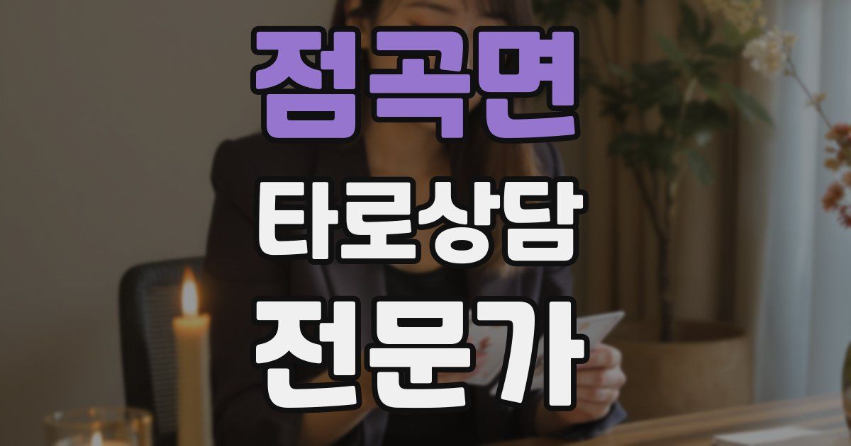 점곡면 타로상담전문가 자격증