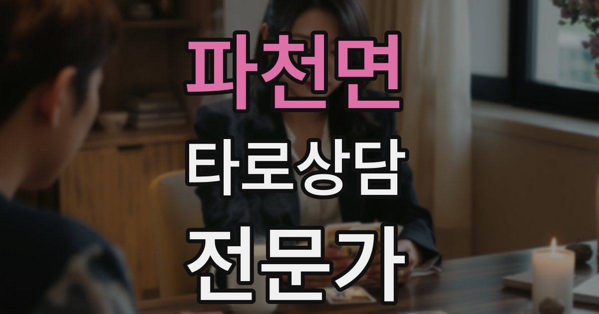 파천면 타로상담전문가 자격증
