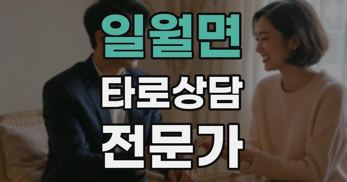 일월면 타로상담전문가 자격증