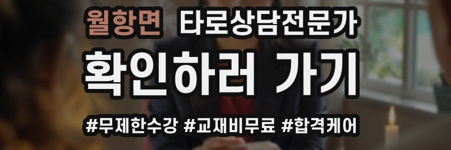 월항면 타로상담전문가 자격증