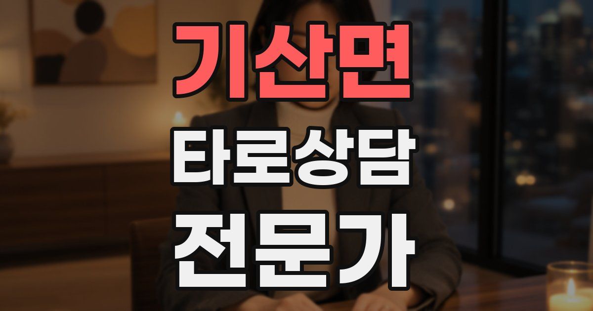 기산면 타로상담전문가 자격증