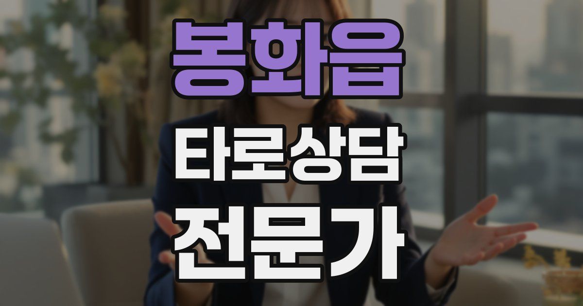 봉화읍 타로상담전문가 자격증