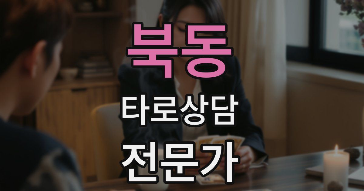 북동 타로상담전문가 자격증