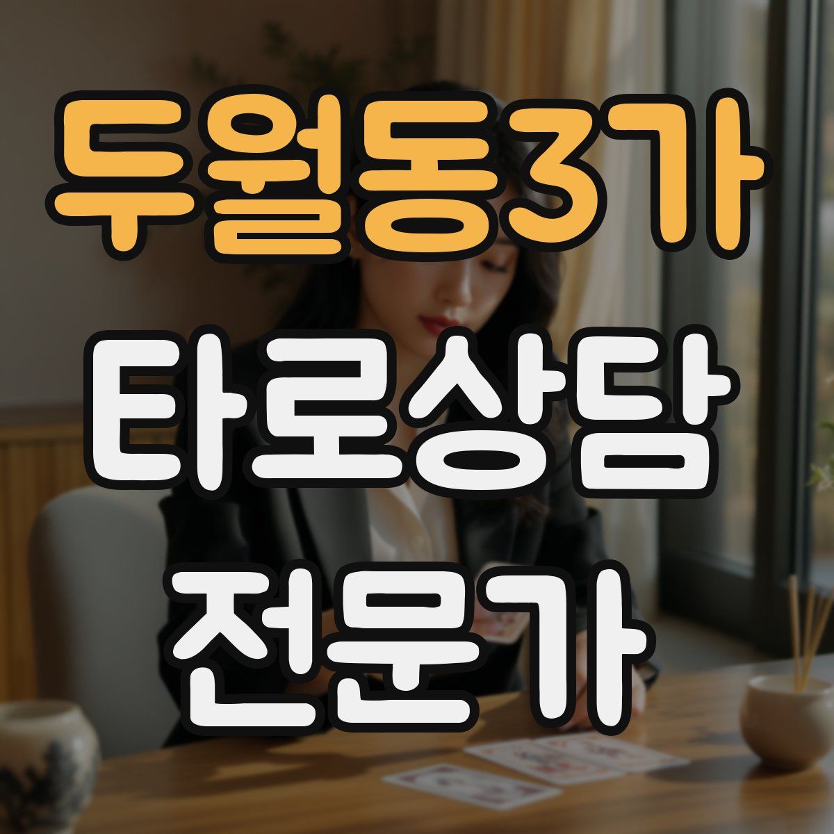 두월동3가 타로상담전문가 자격증