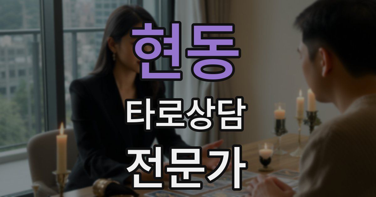 현동 타로상담전문가 자격증